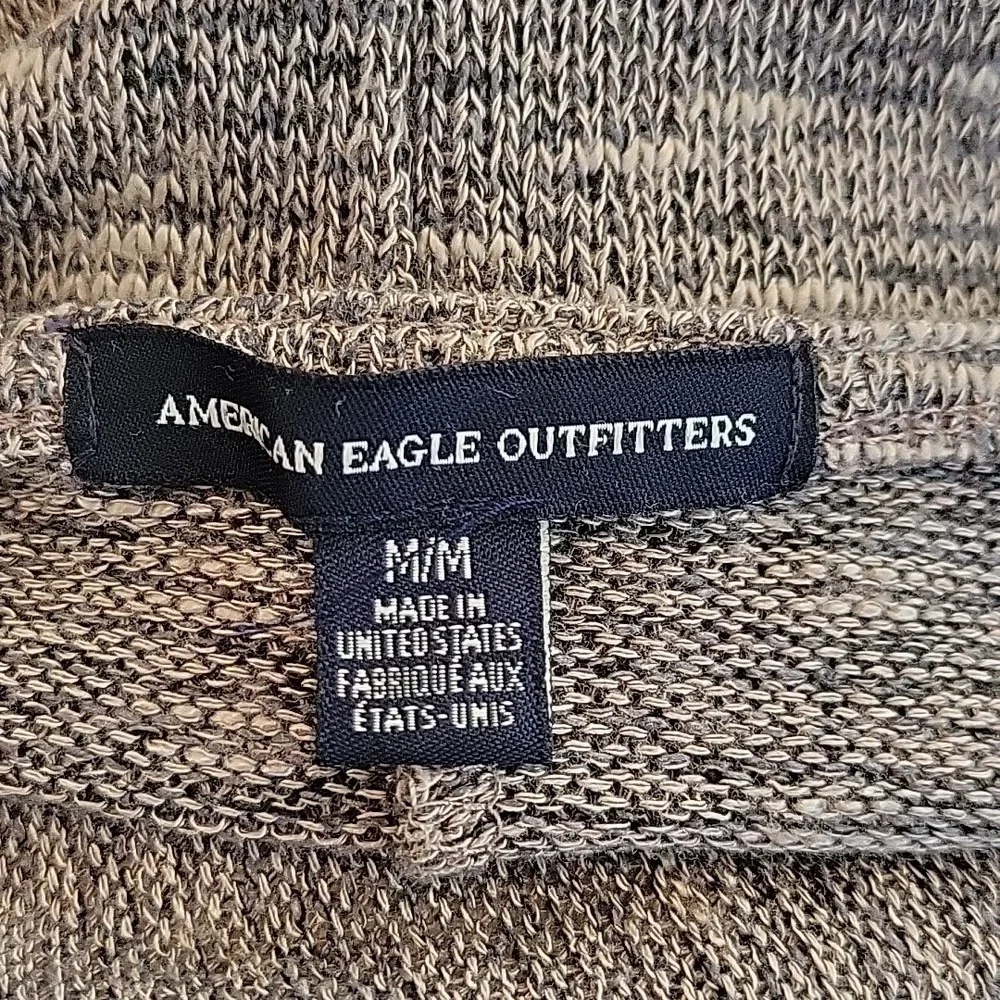 American Eagle Outfitters medium grey cardigan lightweight - Picture 4 of 5